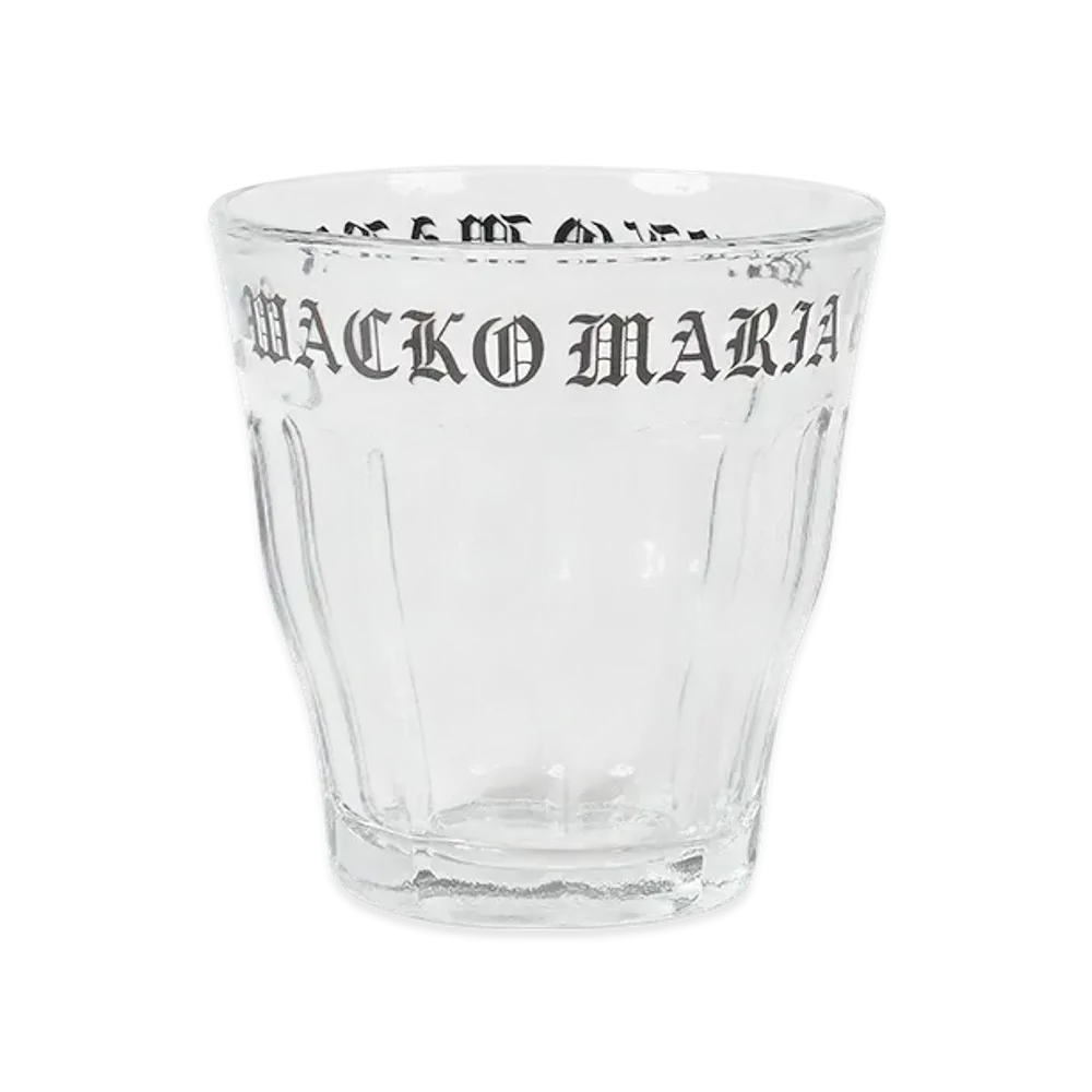 WACKO MARIA x DURALEX Glass Cup (Set Of 2) "Black"