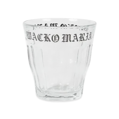WACKO MARIA x DURALEX Glass Cup (Set Of 2) "Black"