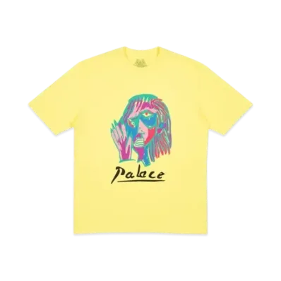 PALACE Signature T-Shirt "Light Yellow"