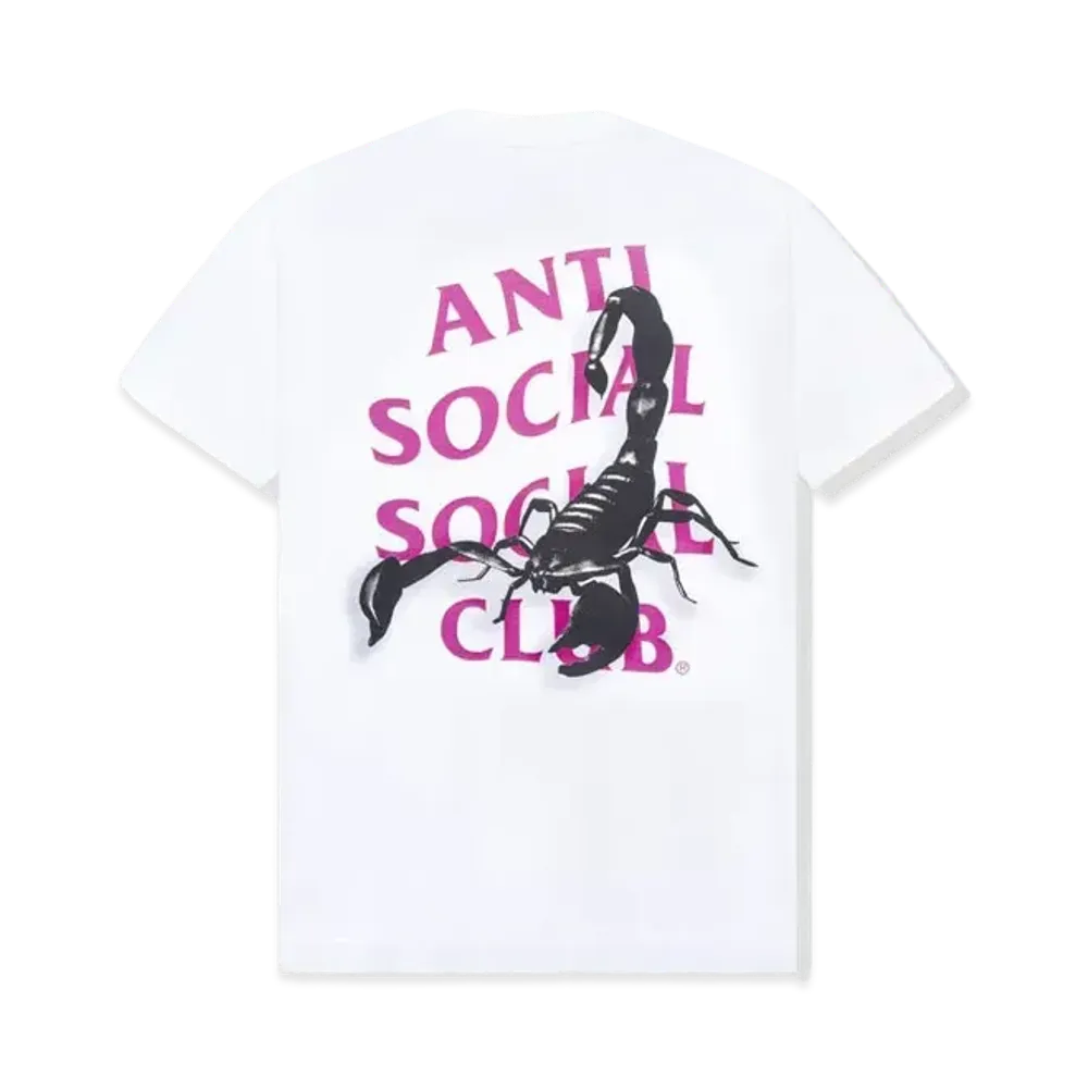 ANTI SOCIAL SOCIAL CLUB FA22 Moodsting White Tee "White"