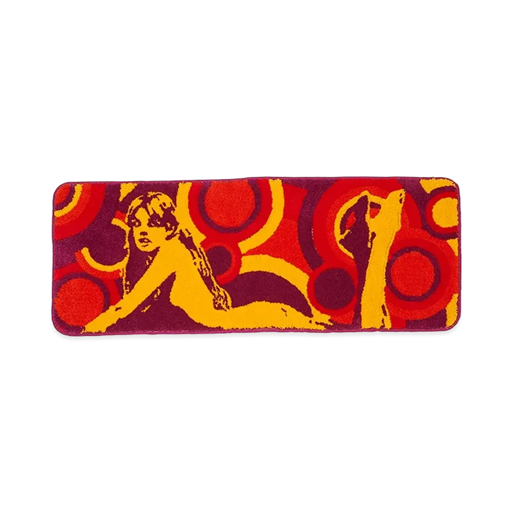 HYSTERIC GLAMOUR Hysteric Woman Kitchen Mat "Multi"