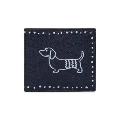 THOM BROWNE Holiday Hector Billfold Wallet "Blue"