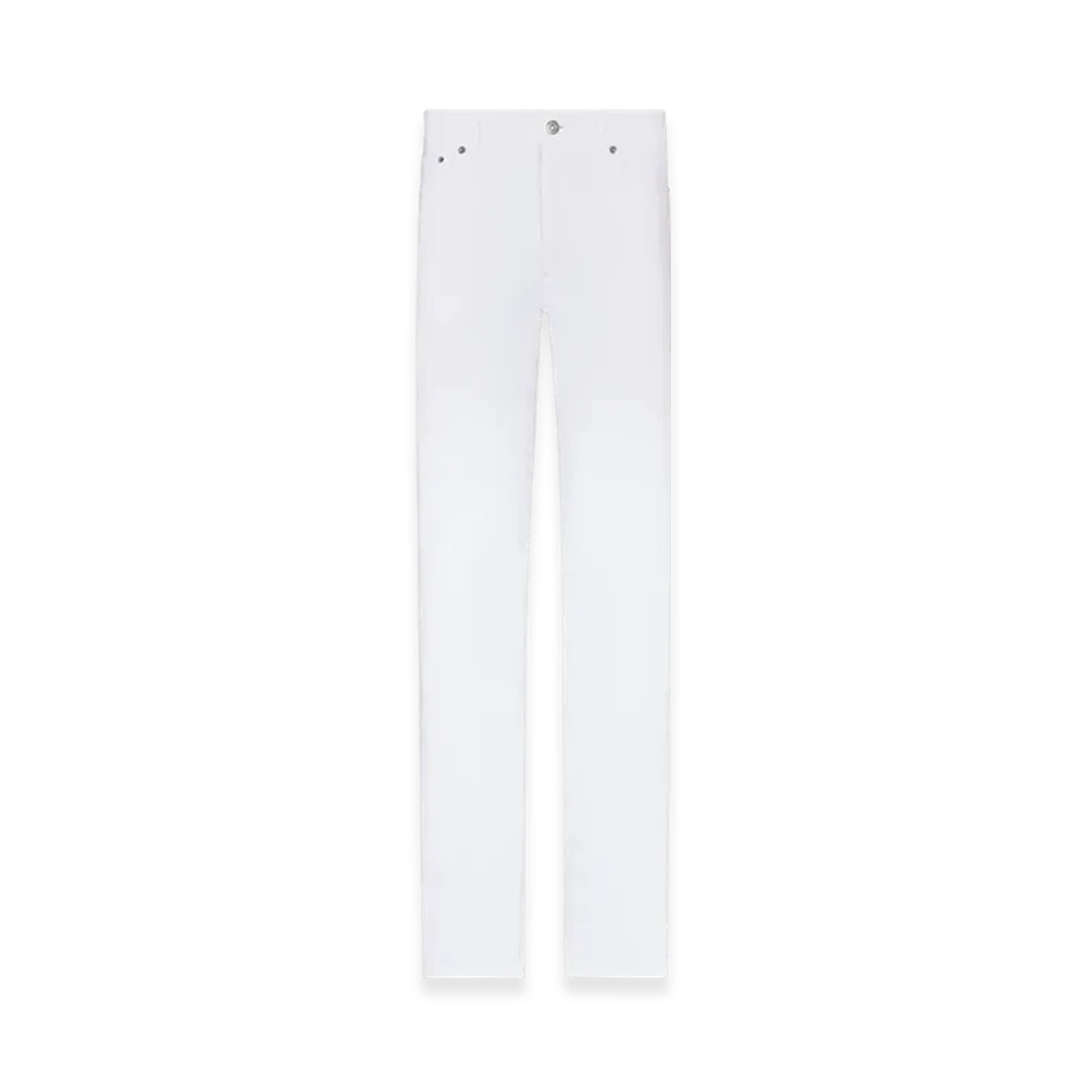 Dior Long Regular Jeans Twill "White"