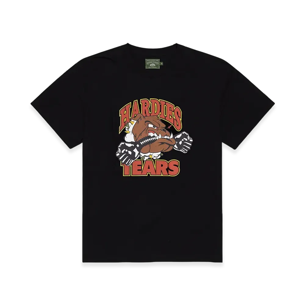 DENIM TEARS Hardies Tears Bulldog Tee "Black"