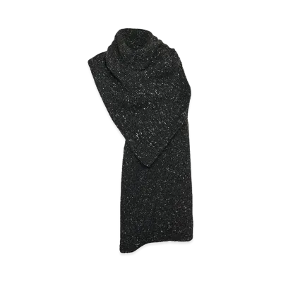 The Row Women's Mantia Cashmere Scarf "Charcoal Melange"