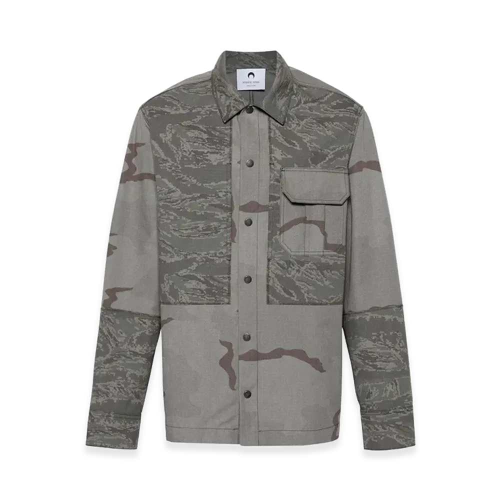 Marine Serre Coats "Gray"