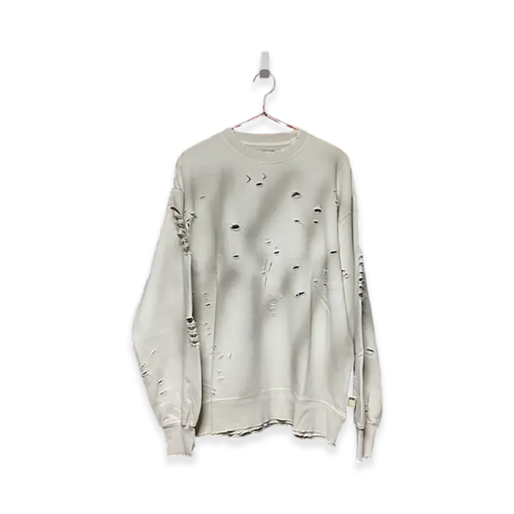 SSZ Damage Sweat "Off White"