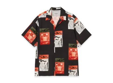 Carhartt WIP S/S Sean Hamilton Shirt "Sean Hamilton Print/Black"