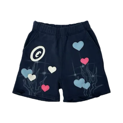 COIN PARKING DELIVERY CPD LOVE Patch Sweat Shorts "Black"