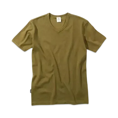 AVIREX Daily Wear Rib S/S T-Shirt "Olive V"