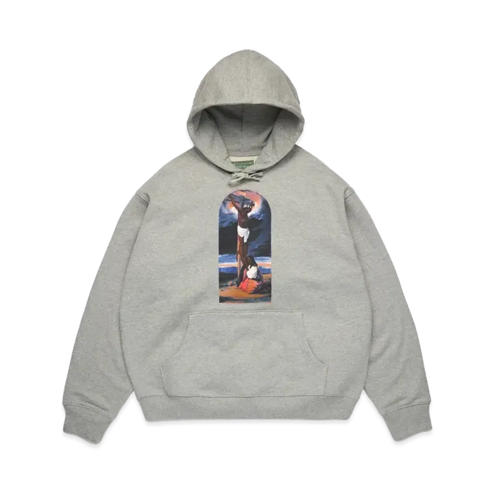 DENIM TEARS Seasonal Biblical Hoodie "Grey"