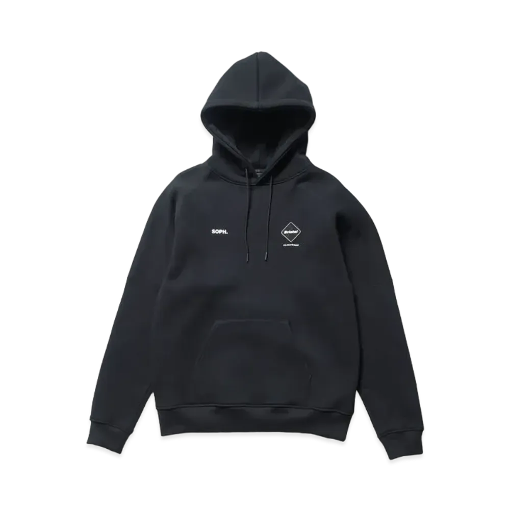 F.C.Real Bristol Big Logo Team Sweat Hoodie "Black"