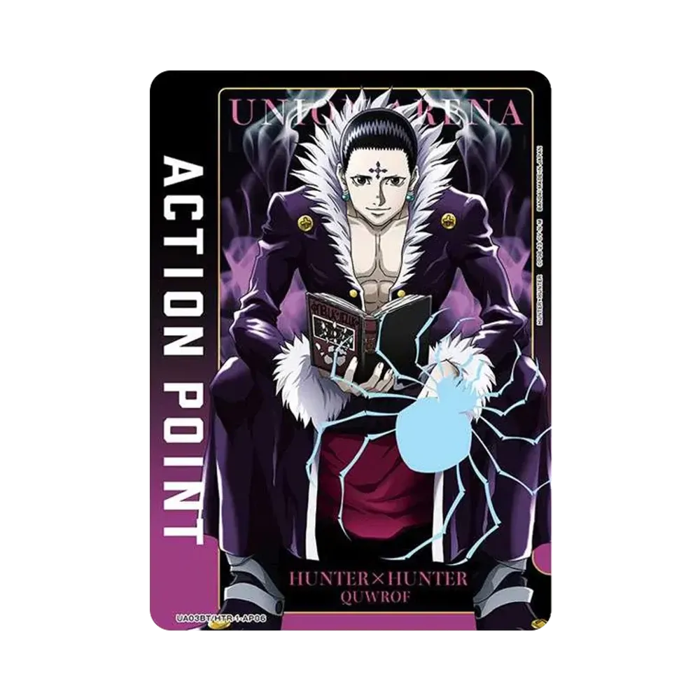 アクションポイントカード (クロロ)  [UA03BT-HTR-1-AP06](ユニオンアリーナ 第1弾 ブースター「HUNTER×HUNTER」)