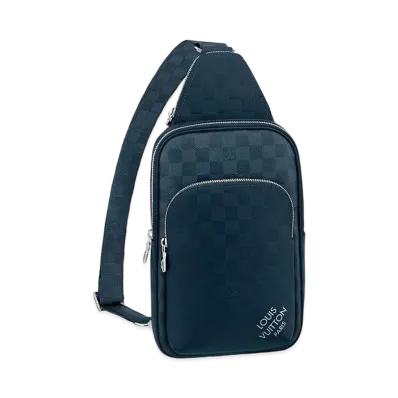 Louis Vuitton Avenue Slinbag Damier Infini and Damier Graphite "Blue Sapphire"