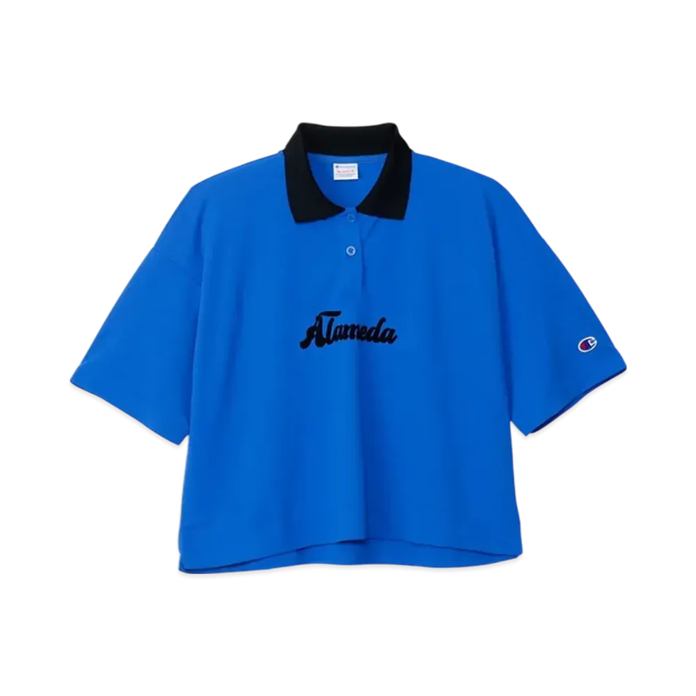 Champion Women's Polo Shirt 25SS "Windsor Blue"