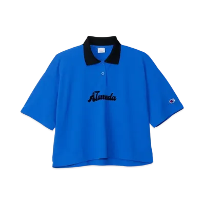 Champion Women's Polo Shirt 25SS "Windsor Blue"