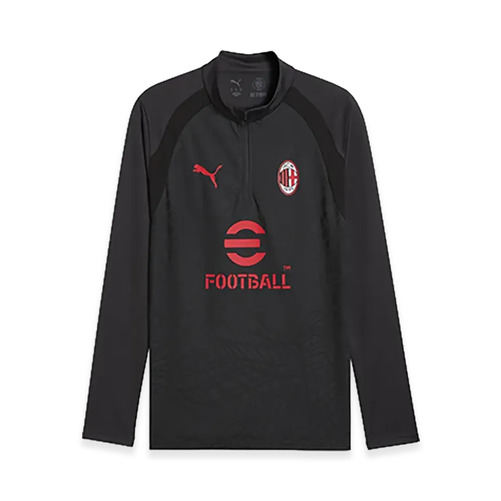PUMA 26-27 AC Milan Training Quarter-Zip Top "Black"