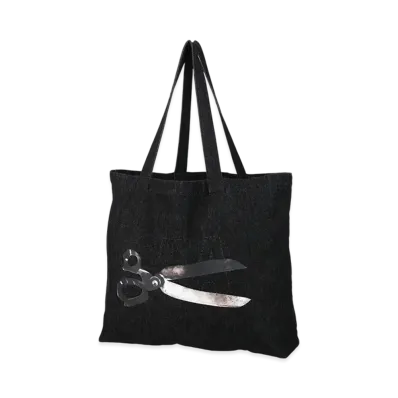 WIND AND SEA x DENHAM Tote Bag Large "Black"