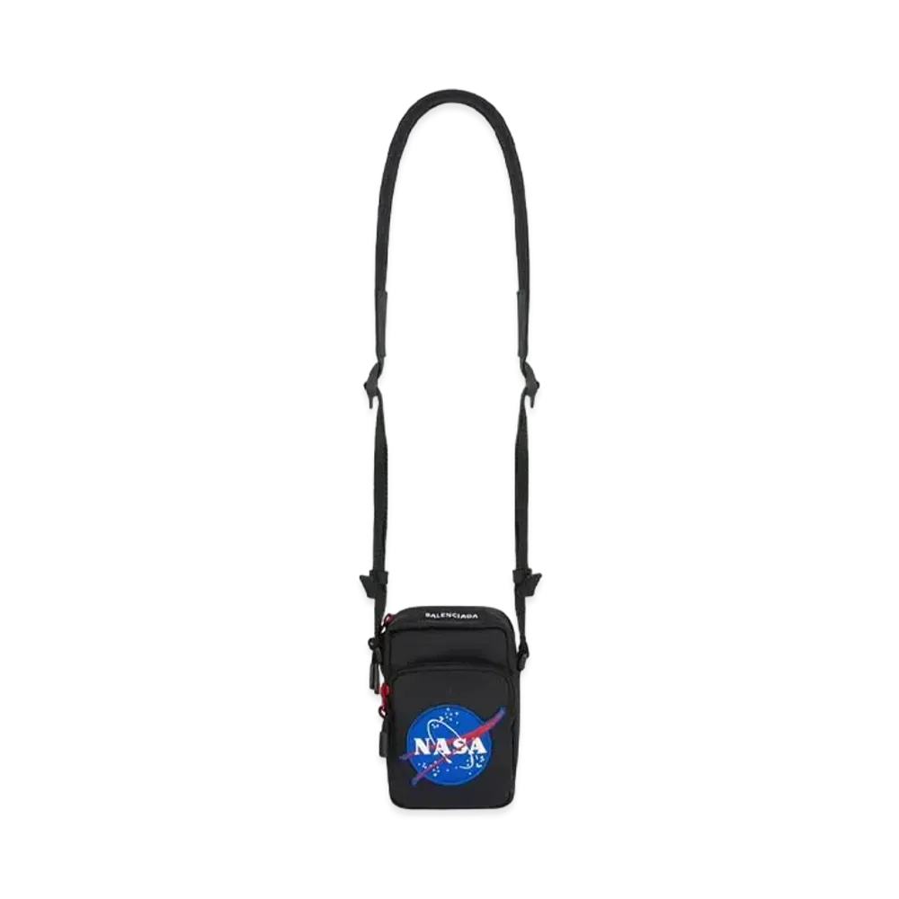 BALENCIAGA Space Phone Holder "Black"
