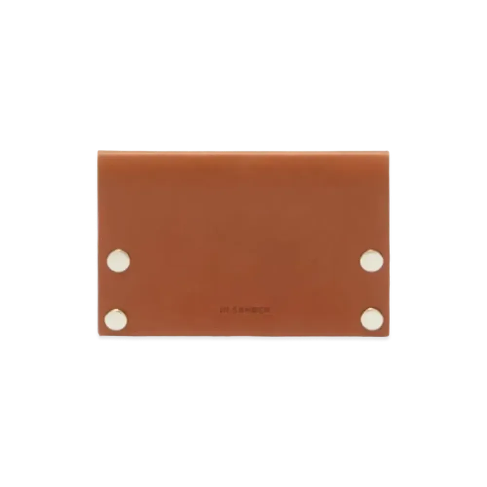 Jil Sander Card Holder "Brown"