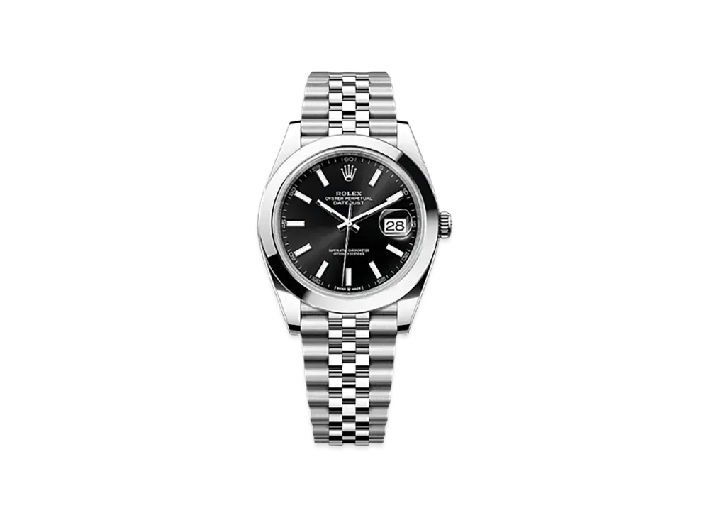 ROLEX Datejust 41 Oystersteel & Yellow Gold "Black"