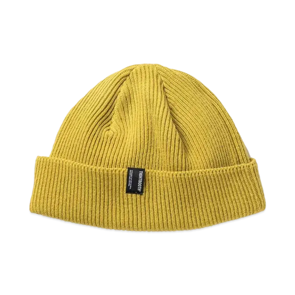 TIGHTBOOTH Tag Beanie "Yellow"