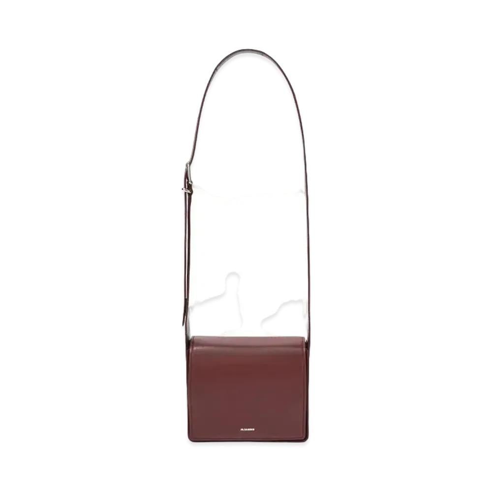 Jil Sander Shoulder Bag Medium "Dark Red"