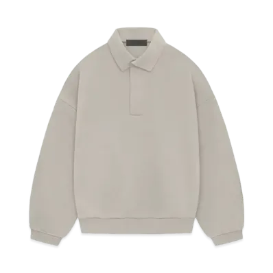 FEAR OF GOD ESSENTIALS Longsleeve Polo "Seal"