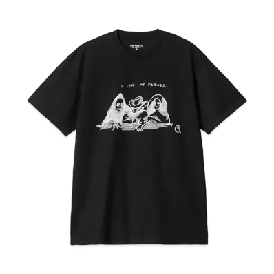 Carhartt WIP S/S Pepe Friends T-Shirt "Black/White"