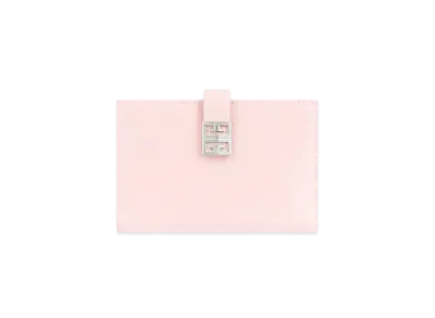 GIVENCHY 4G Wallet In 4G Leather "Powder Pink"