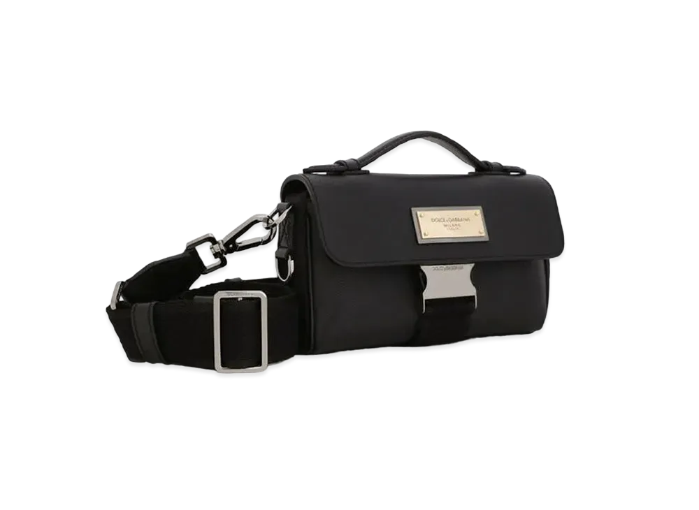 Dolce&Gabbana Crossbody Bag Grained Calfskin "Black"