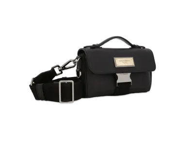 Dolce&Gabbana Crossbody Bag Grained Calfskin "Black"