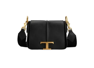 TOD'S Timeles Leather Cross Body Mini "Black"