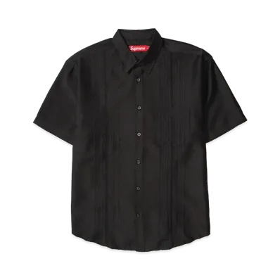 Supreme Pintuck S/S Shirt "Black"