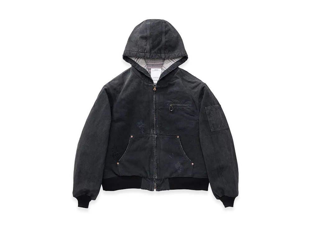 visvim Cooper Hoodie F.Z. Jkt "Black"