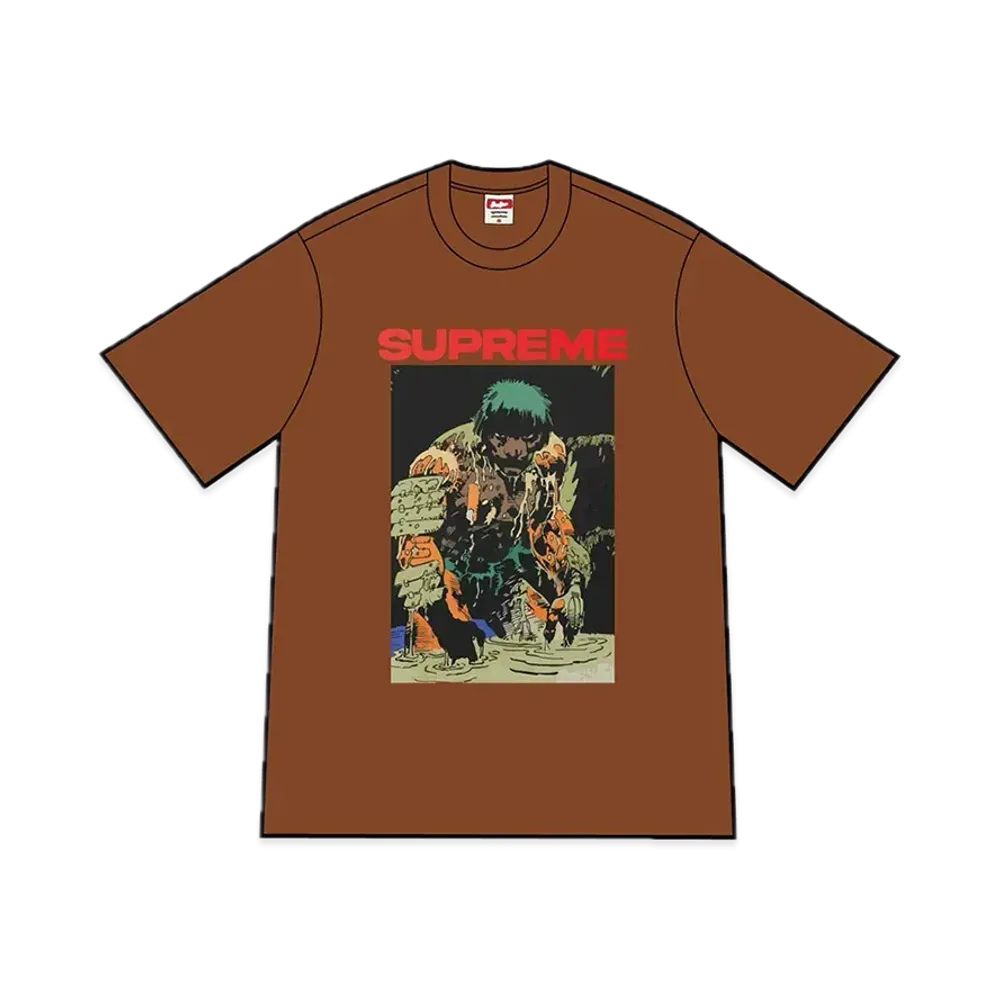 シュプリーム ローニン Tシャツ "ブラウン"