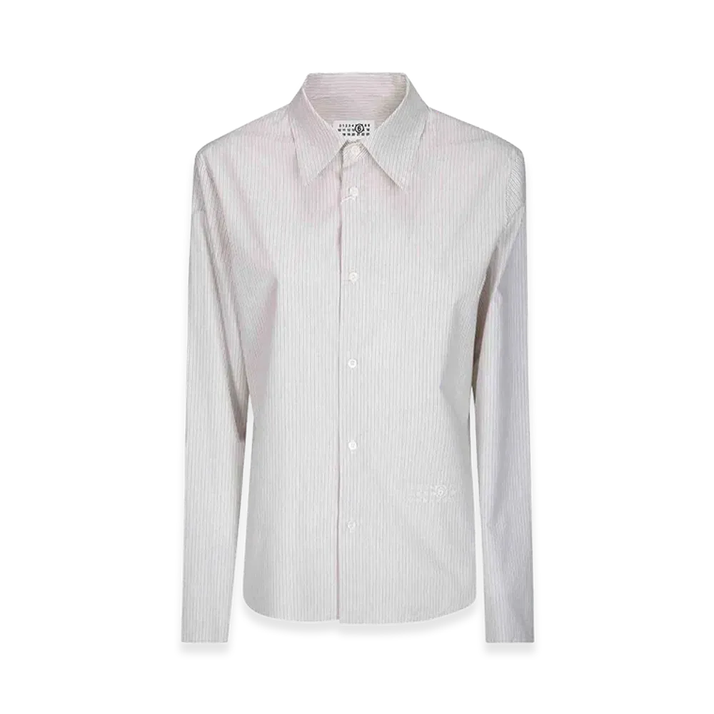 MM6 Maison Margiela Women's Long-Sleeved Shirt "White"
