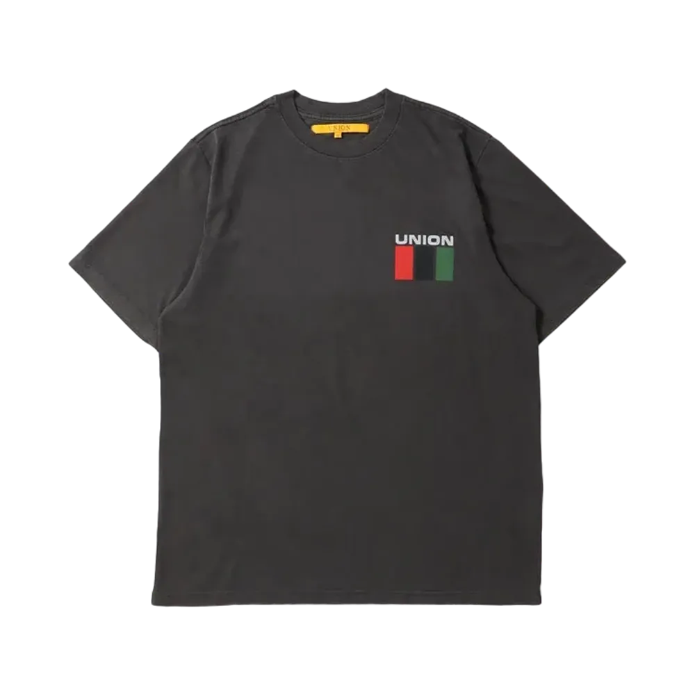 UNION Stripes Tee "Vintage Black Pigment"