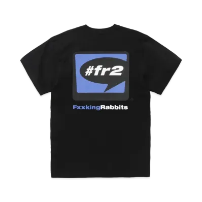 FR2 Player Logo Embroidery T-shirt "Black"