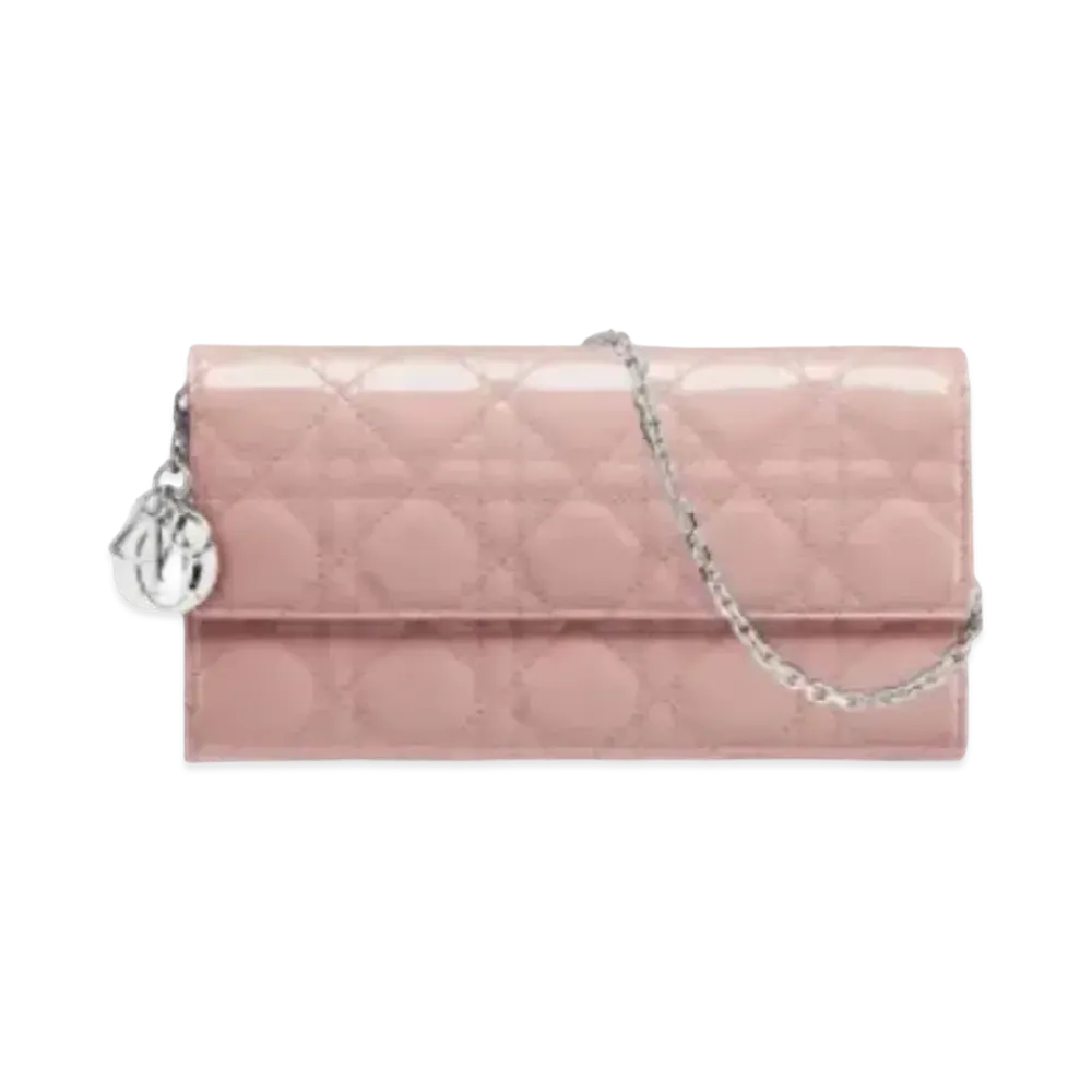 Dior Curfskin Wallet "Pink"