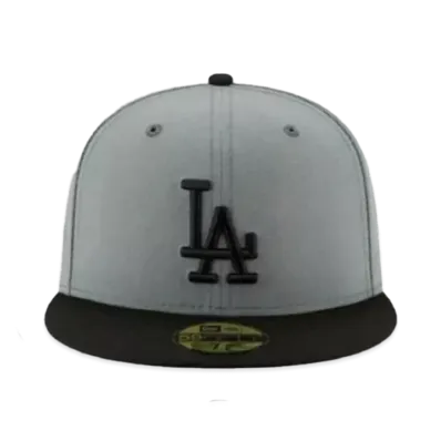 NEW ERA 59FIFTY 5950 MLB "LA Charcoal/Black"