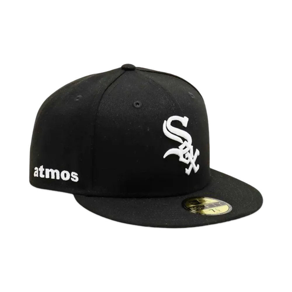 NEW ERA x atmos 59Fifty Chicago White Sox Animal Undervisor "Black"