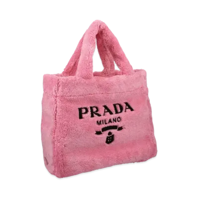 PRADA Terry Tote Bag "Pink"