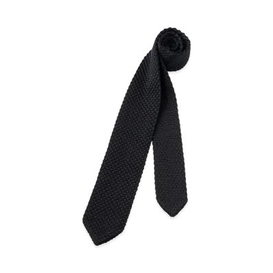 visvim Necktie (Silk) "Black"