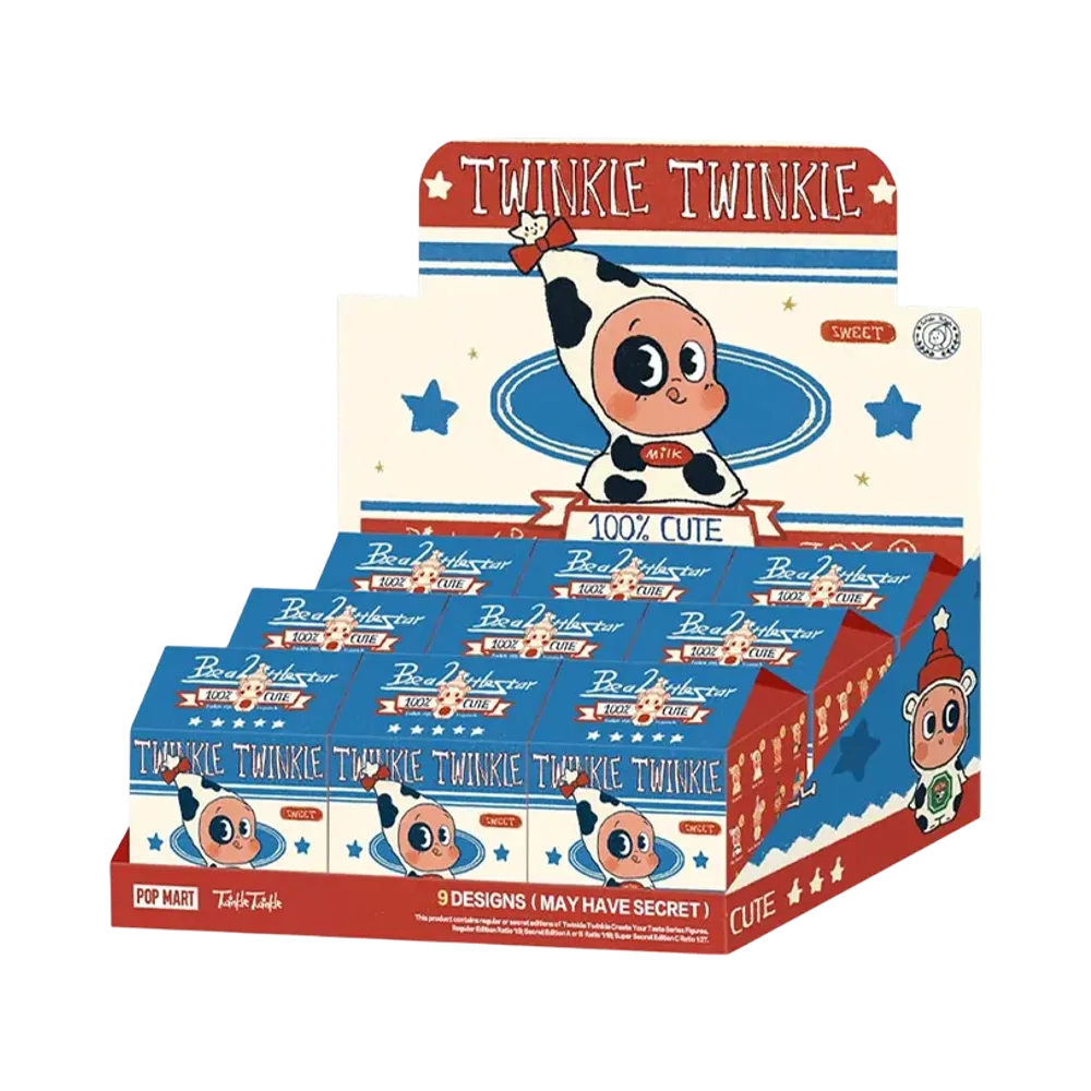 POP MART Twinkle Twinkle Create Your Taste Series Figures - A [Assortment Box]
