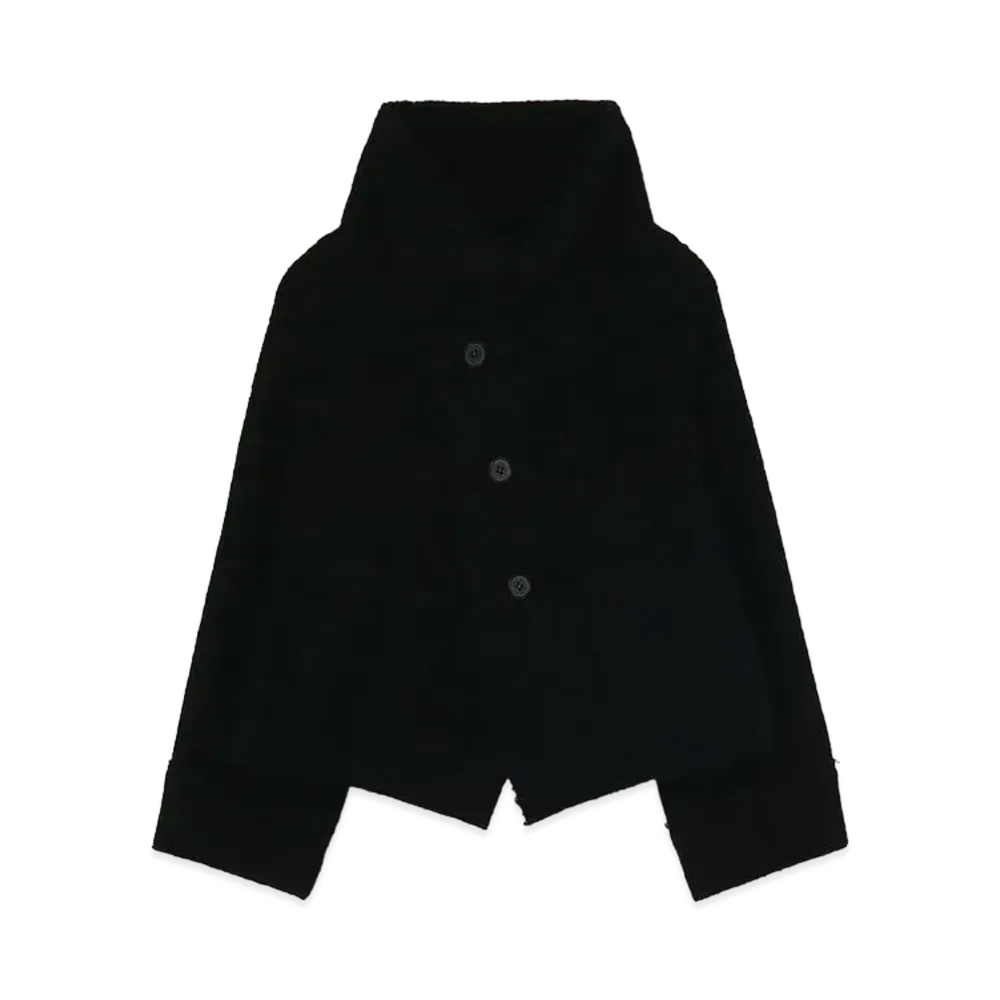 Yohji Yamamoto Y's PILE 3 BUTTONS BLOUSON "Black"