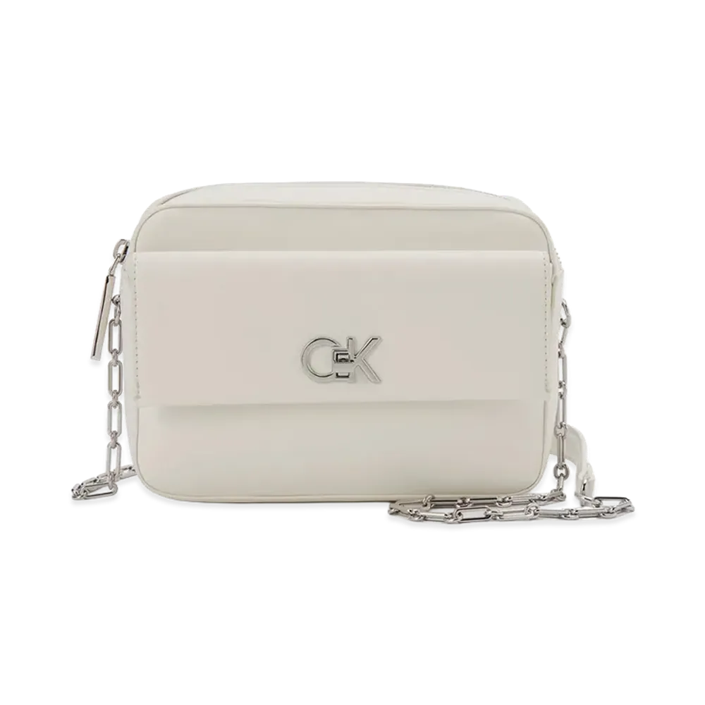 Calvin Klein Jeans Shoulder Bag "White"
