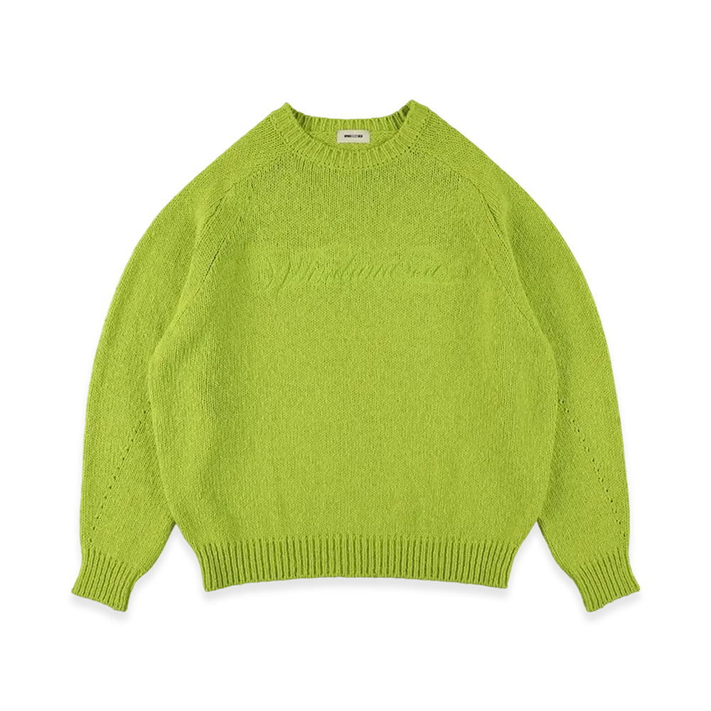 WIND AND SEA Low Gauge Cotton Knit "Yellow"