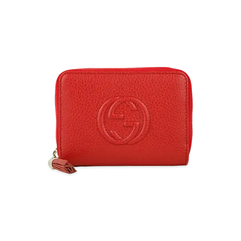 GUCCI Soho Coin Case "Red"