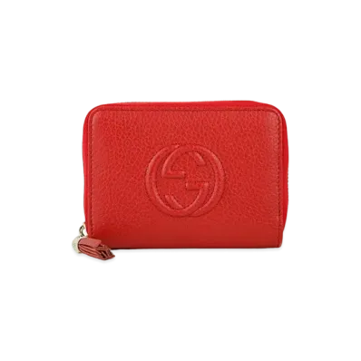 GUCCI Soho Coin Case "Red"